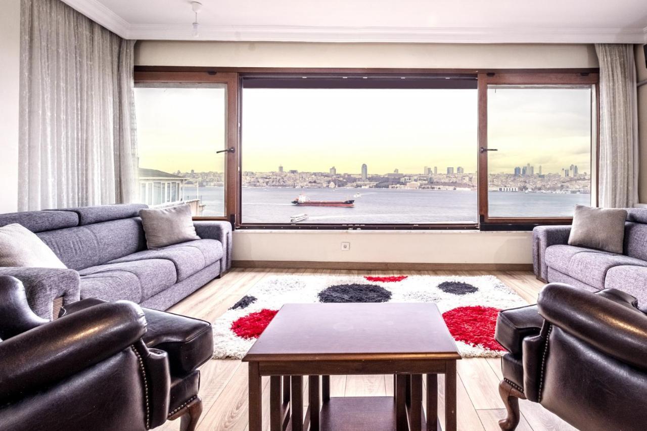 Апартаменты Flat With Sea View Near Uskudar Ferry Station Стамбул Экстерьер фото